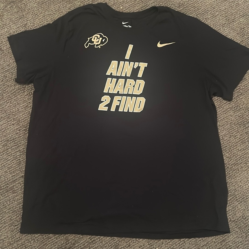 Nike “I Ain’t Hard To Find “ Colorado Buffaloes Tshirt